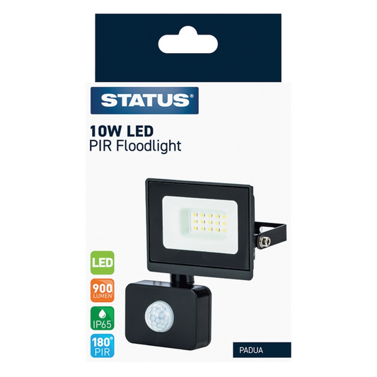 10W LED Black Flood Light packaging