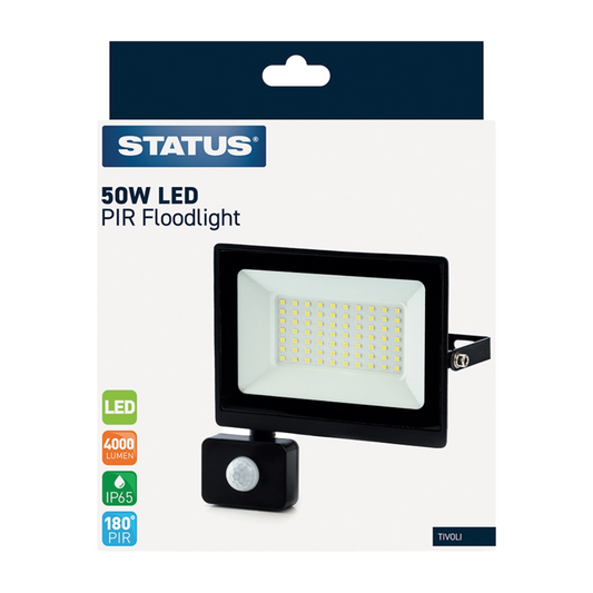 50w security light in packaging 