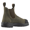 brown boot white background