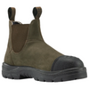 brown boot white background