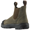 brown boot white background