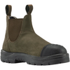 brown boot white background