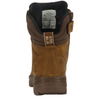 brown boot white background