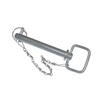 Tow Pin 3/4in x 95mm Short with chain