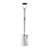 Extra Long Stainless Steel Garden Spade with Soft Grip