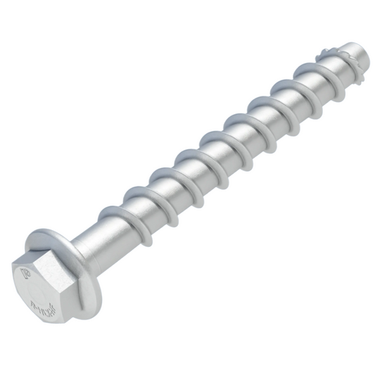 Rawlplug Concrete Anchor Screw 12.5 x 120mm, Hex Flange, 10 Piece