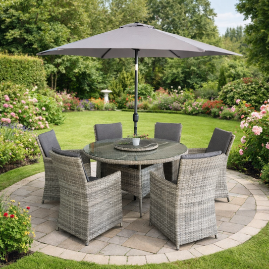 Anfi 6-Seater Round Furniture Set