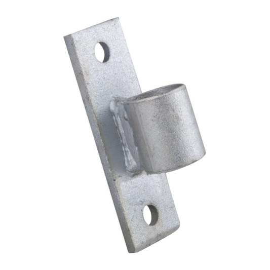 Metal bracket on a white background
