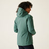 green jacket from behind