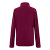 Maroon long-sleeve shirt on a white background
