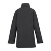 Black coat on a white background