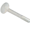 A silver metal flat-head bolt with a threaded shank, shown diagonally on a plain white background.