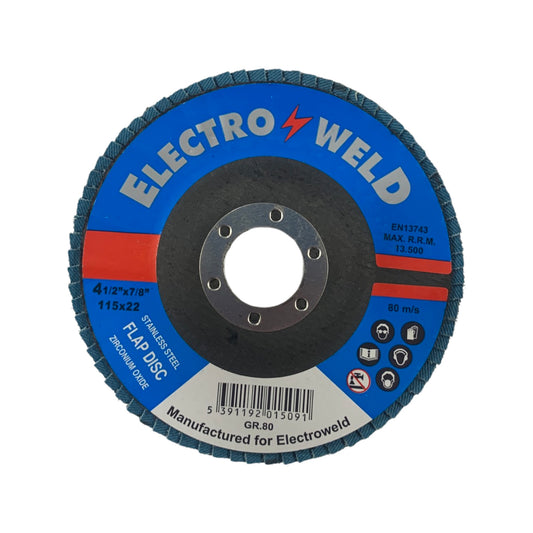 4.5" Stainless Steel Flap Disc