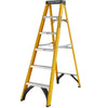 6 Tread Heavy Duty Fiberglass Step Ladder
