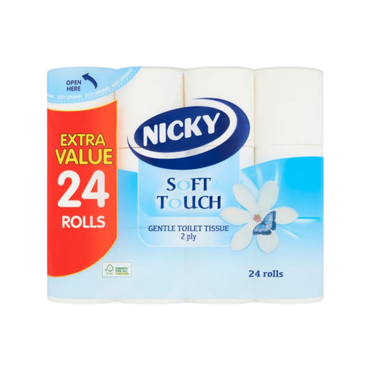 Nicky Soft Touch 24 roll pack