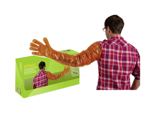 90cm Long VETbasic Disposable Gloves