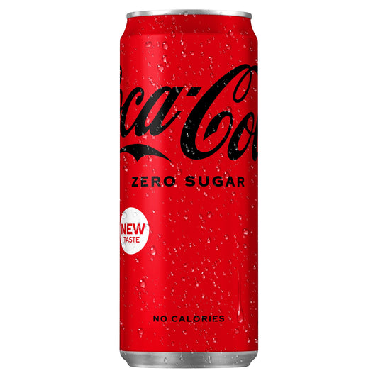 Coke Zero Can 24 Pack (330ml)