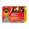 Zip Firelighters Twin Pack 72 Cubes