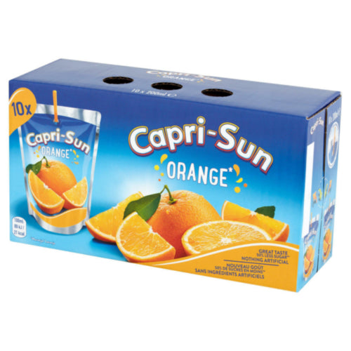 Capri-Sun Orange 10 Pack Carton (200ml)