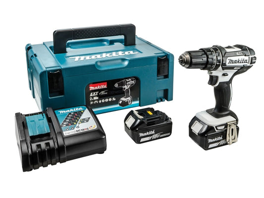 Makita DHP482 LXT Black & White Combi Drill