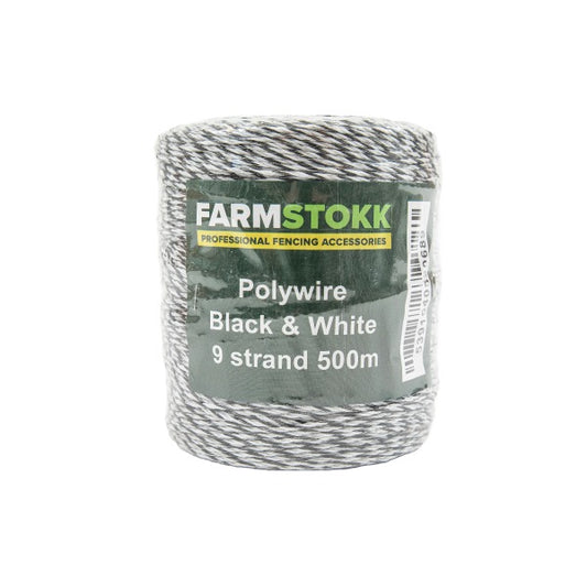 Farmstokk 9-Strand Polywire 500m