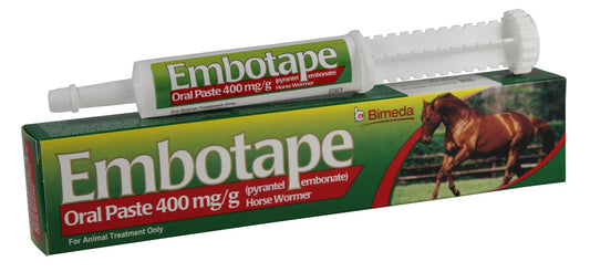 Embotape Horse Wormer Oral Paste 400mg/g