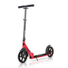 Zinc Big Wheel Folding Red Scooter