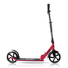 Zinc Big Wheel Folding Red Scooter